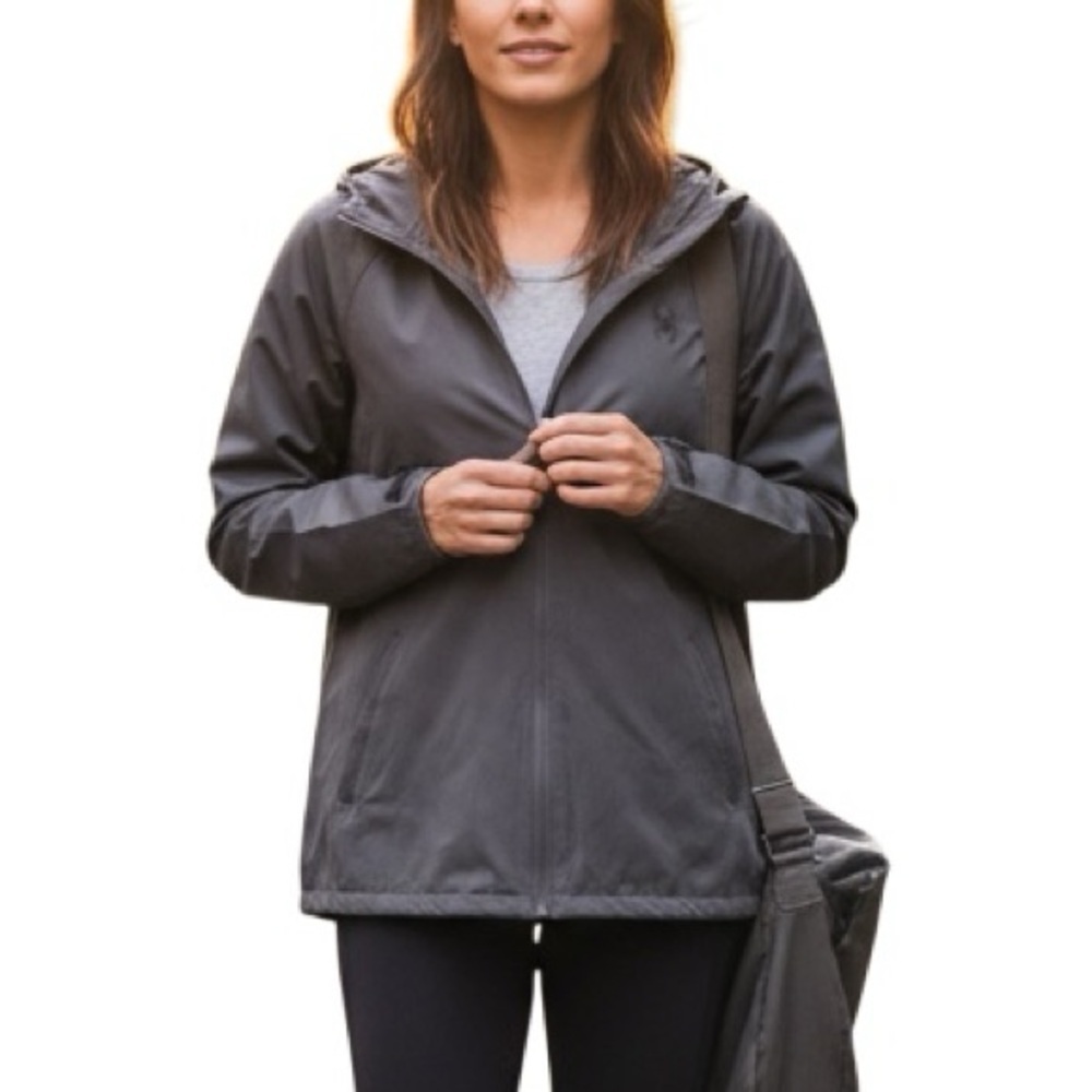 Spyder Ladies Active Jacket Hooded Wind Resistant